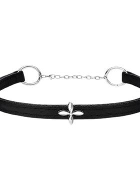 十字架项链choker高级感