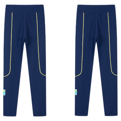 SUNNYWHITEGreen喜光童装春季女童打底瑜伽裤紧身户外运动裤