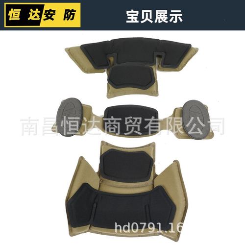 13温迪头盔内衬二代海绵头减震CS改装缓冲垫EX垫战术头盔头配件