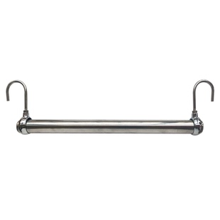 定制不锈钢挂衣杆阳台置物架衣柜配件可伸缩横杆晾衣架晒衣服神器