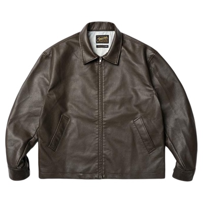 SUPERTOFU玫瑰萨克斯皮衣