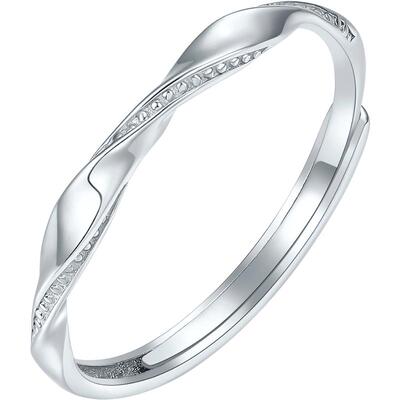 周六福铂金pt950戒指女款