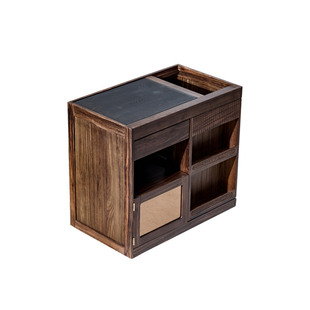 乌金木茶水柜可移动茶台烧水壶一体式多功能茶边柜小型阳台泡茶桌