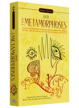 正版 变形记奥维德 英文版原版文学名著 The Metamorphoses ovid 罗马神话集 英文原版小说 进口书籍