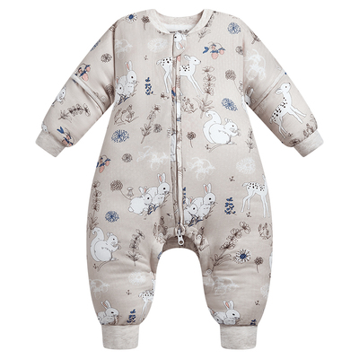 littletiny睡袋春秋夏季竹棉纱布