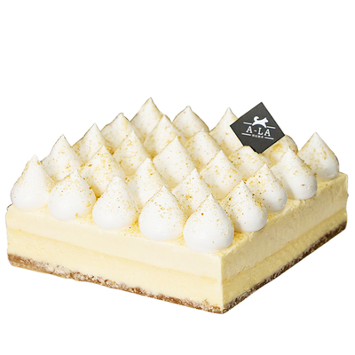 阿拉甜点北海道低糖双层芝士