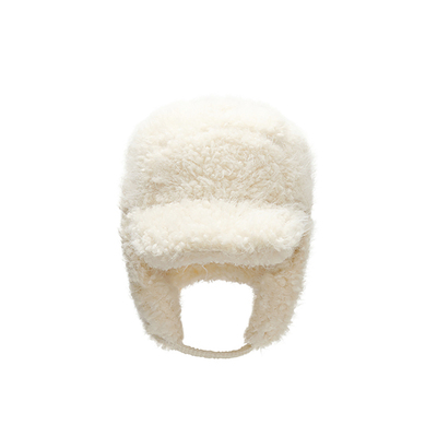 发财宅女同款MOREZON【AWESOME NEEDS】24秋冬仿皮草护耳棒球帽子