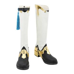原神 行秋 游戏鞋COS鞋定制Cosplay靴子看图定做