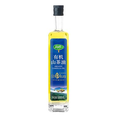 润心有机山茶油500ML物理压榨