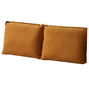 加兰儿童床头软靠可拆洗腰靠可爱花朵布艺床头软包榻榻米床靠背