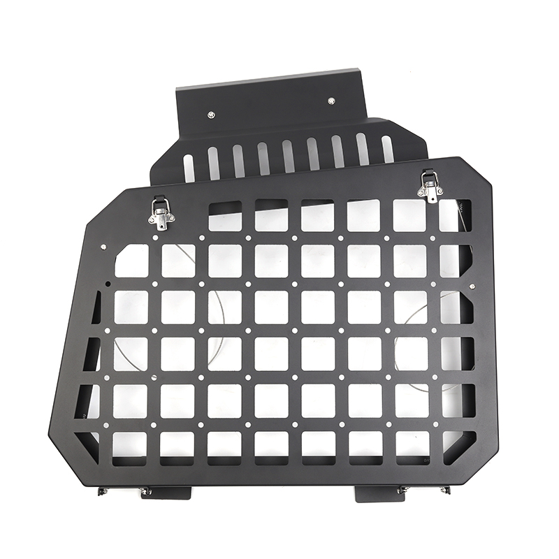 适用于07-21款进口三菱帕杰罗改装后车窗机甲网后侧窗拓展架配件