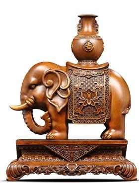 吉祥如意大象摆件客厅乔迁礼品