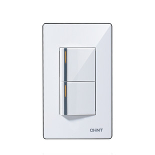 正泰 开关 插座 120型 NEW9E 120*72一开双控开关面板 正品特价