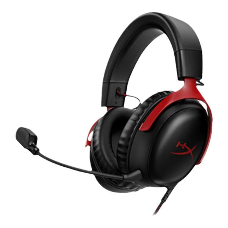 HyperX极度未知飓风3游戏耳机头戴式CSGO电竞DTS音效瓦洛兰特耳麦