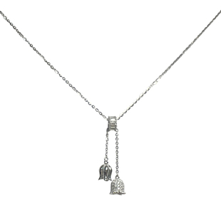 《山野里的诗》S925纯银铃兰吊坠项链高级感锁骨链小众设计2026款