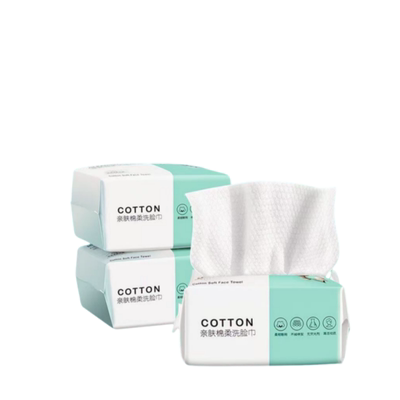 洗脸巾一次性加厚抽取式绵柔巾婴儿面巾家用商用擦脸卸妆洁面巾