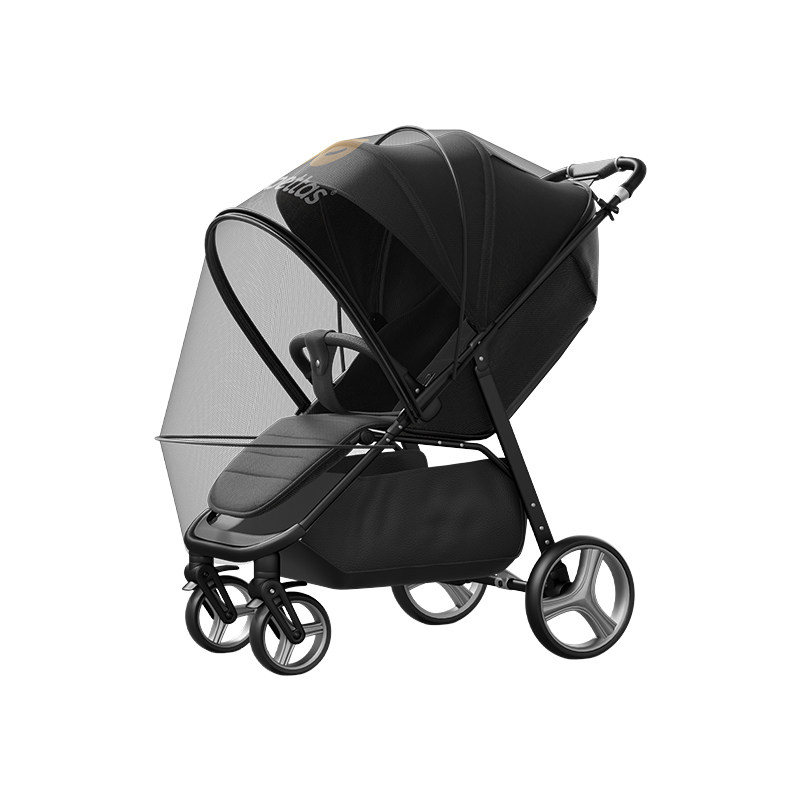 贝肽斯婴儿车蚊帐全罩式通用宝宝遛娃神器小推车防蚊罩加密网纱罩