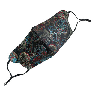 冬季口罩女士保暖加厚加棉防寒面罩复古国风护全大脸高颜值可水洗