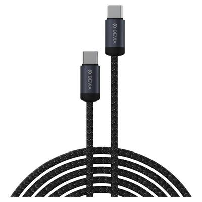 迪沃DEVIA神风系列Type-c尼龙编织1米数据线PD60W快充15充电线适用苹果iPhone 16ProMax/17