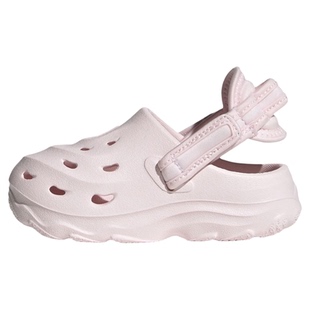 Adidas阿迪达斯女婴童可调节后跟沙滩凉拖鞋时尚包头洞洞鞋JS1307