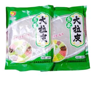东北大拉皮凉拌粉皮凉皮凉粉懒人鲜湿即食水晶凉拌粉菜批发一整箱