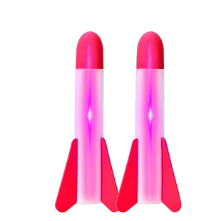 儿童脚踩冲天火箭玩具发射筒户外脚踩飞天冲天炮脚踏式发射器男孩