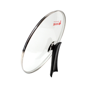 韩国不粘锅炒锅通用盖可直立可视锅盖30CM/28CM钢化玻璃 32cm可立