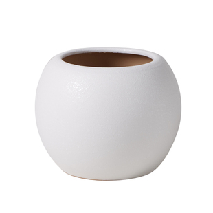 简约ins风兰花盆轻奢网红圆球透气陶瓷花盆室内户外30cm盆促销