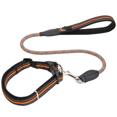 狗狗牵引绳德牧拉布拉多金毛项圈