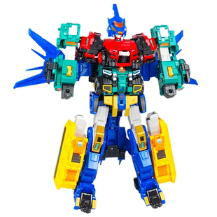 量子战队恐龙守护锵龙战神光辉变形机器人雷暴超音战神男孩玩具