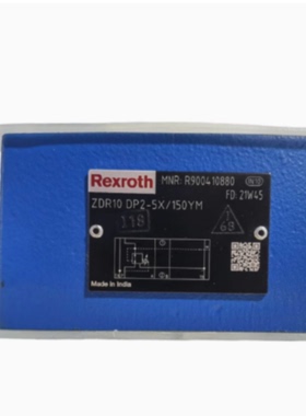 议价Rexroth力士乐减压阀 R900410880 ZDR10DP2-54/150YM ZDR10DP