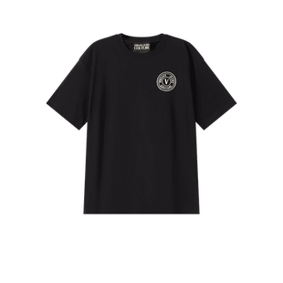 【自营】VJC 范思哲 男士宽松肥大版圆领短袖T恤 76GAHT03 CJ00T