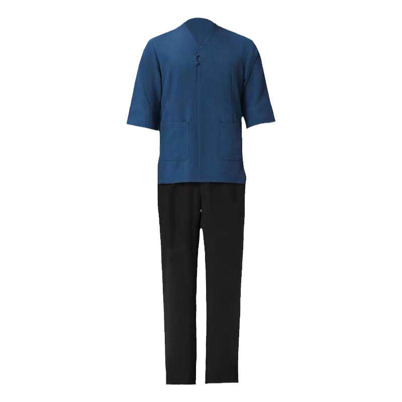 男士足疗技师工作服伊凡蔻