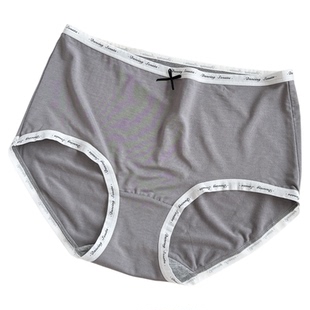 花仙子内裤女新款法式中腰超柔软莫代尔简约舒适透气女生三角裤头
