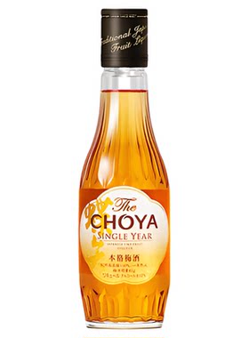 【老批次瑕疵品混发】CHOYA俏雅蝶矢一年陈本格梅酒200ml*2瓶装