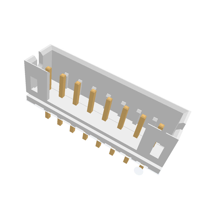 PH连接器PCB封装库 JST日本压着端子 2.0mm间距 AD Altium 3D模型