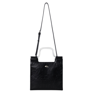 DirtySix /原创 Uma乌玛小号杀手包 复古褶皱牛皮 手提斜挎方包