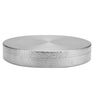 永龙锡罐纯锡茶叶罐金属锡普洱茶饼收纳盒大号白茶绿茶密封储藏罐