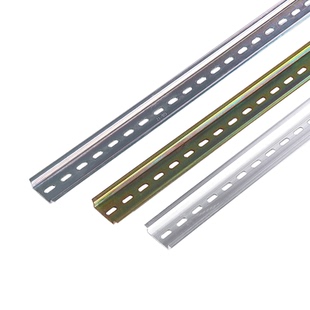 导轨宽35mm定制国标C45铁/铝导轨配电箱长8/10/12/15/20/CM