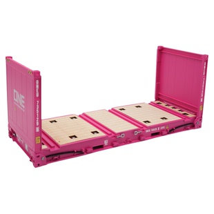 1:20 ONE框架柜模型超标准集装箱运输logo定制FR柜模型海艺坊工厂