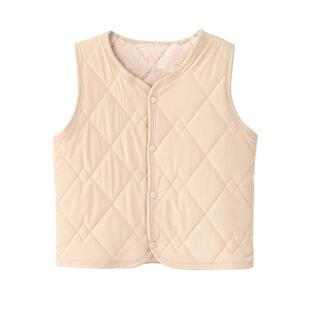 儿童马甲男童背心加绒加厚宝宝内穿校服神器女童2025冬季保暖冬装