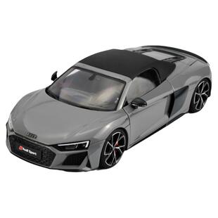 奥迪R8车模KengFai其辉1:18 2021款敞篷AUDI R8合金仿真汽车模型