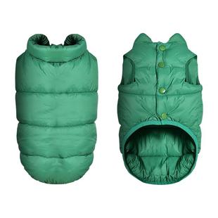 狗狗羽绒棉服博美比熊泰迪雪纳瑞法斗柯基柴犬猫咪秋冬打底防寒服