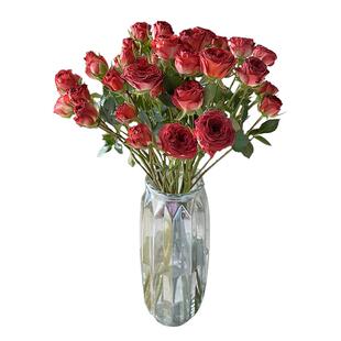 多头泡泡玫瑰基地直发玫瑰鲜花百合花家用插花鲜切花束