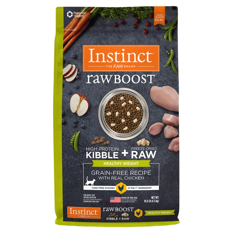 instinct天然百利生鲜减重猫粮