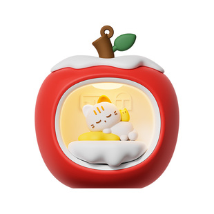 氛围小夜灯2025新款卧室睡眠灯圣诞节礼物装饰灯柔光伴睡床头灯