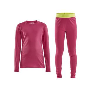CRAFT 大龄儿童秋冬户外跑步滑雪运动速干保暖内衣裤红标基础套装