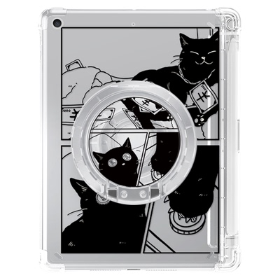 适用于ipad单底亚克力保护壳防摔