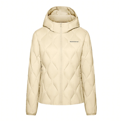 波司登户外短款轻薄鹅绒羽绒服女