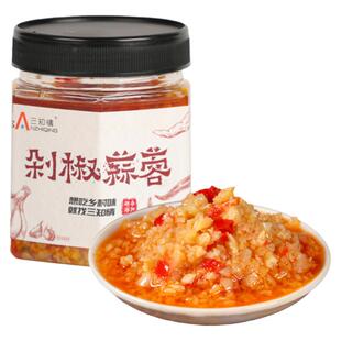 三知情蒜蓉酱官方旗舰店原味剁椒蒜泥烤生蚝商用蒜蓉家用火锅烧烤